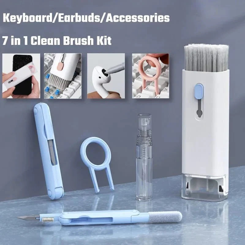 7 In 1 Electronic Cleaner Kit With Brush